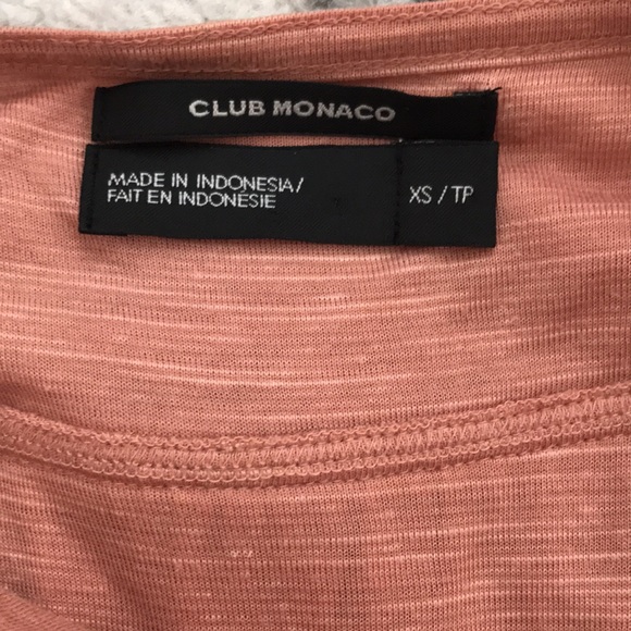 Club Monaco Coral Pink Halter Top - Picture 7 of 9
